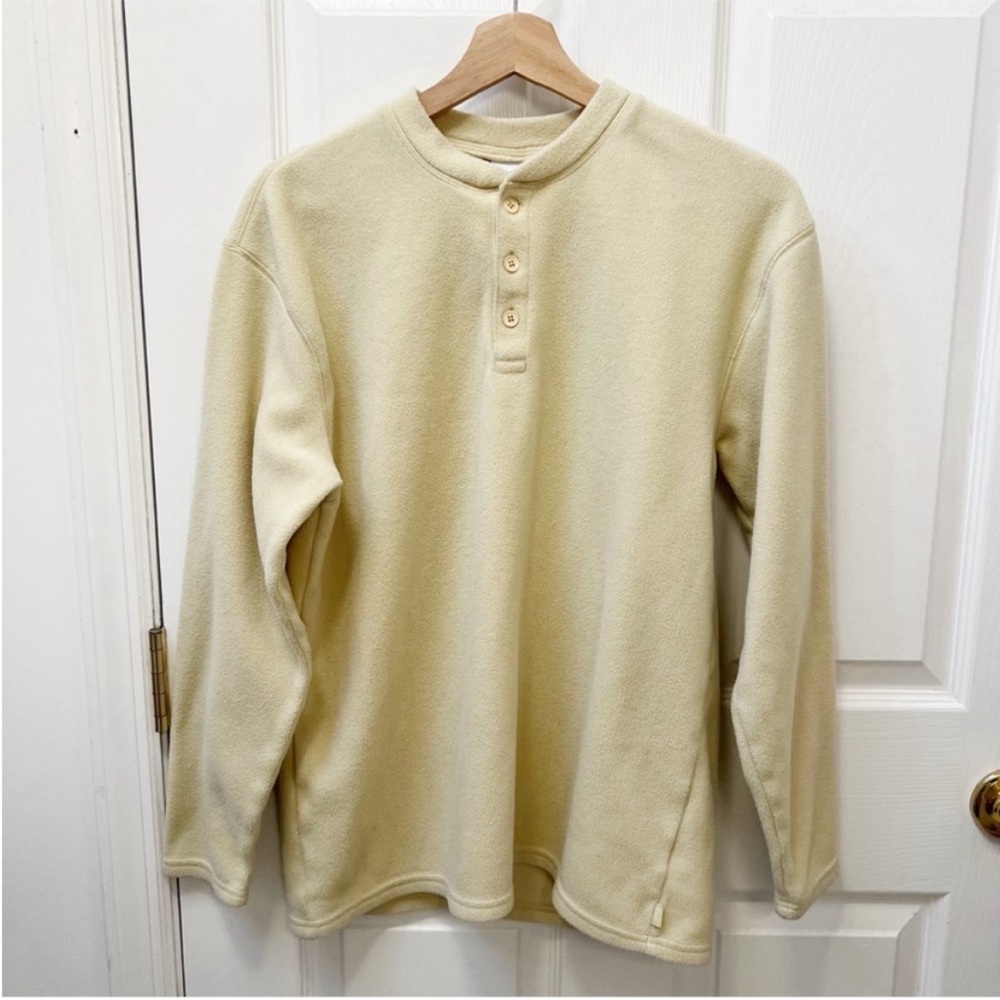 Aritzia yellow Henley